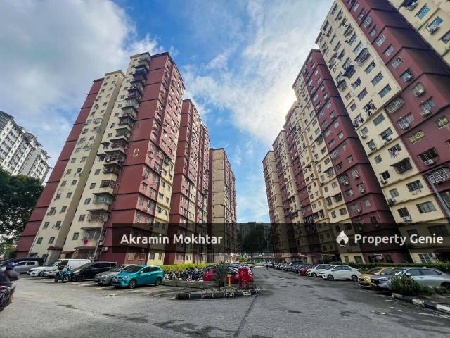 1 Parking, Gated & Guarded | Cemara Apartment, Bandar Sri Permaisuri, Cheras K