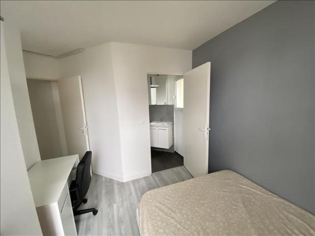 1 pièce Meublé 12,91 m² 3ème étage Colocation non autorisée
