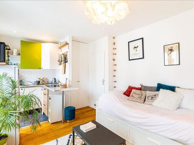 1 pièce Meublé 21,4 m² 3ème étage Colocation non autorisée