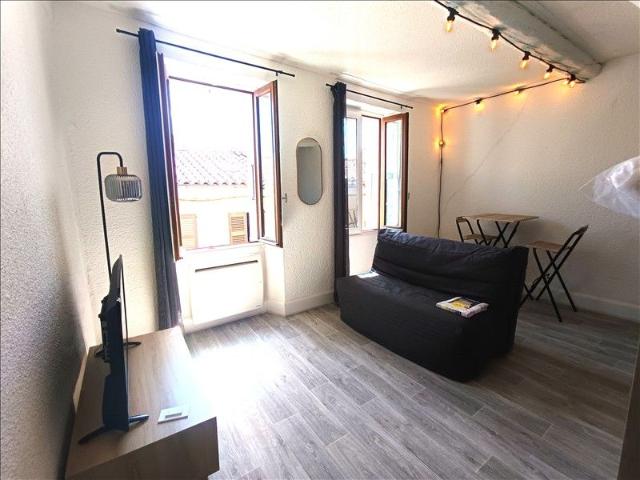 1 pièce Meublé 21,72 m² 1er étage Colocation non autorisée