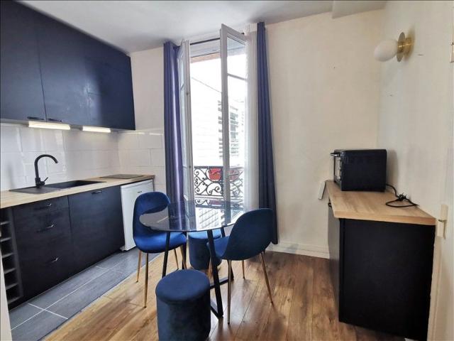 1 pièce Meublé 27,02 m² 5ème étage Colocation non autorisée