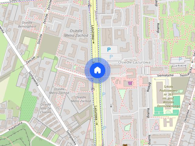 1 pokój 14 mkw. w mieszkaniu przy ul. Lazurowej