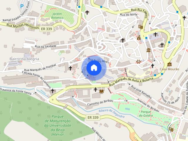 1 Quarto como novo a 1min a pe da UBI POLO I