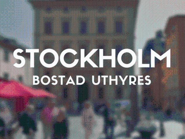 1 rum lägenhet på 39 m2, Stockholm