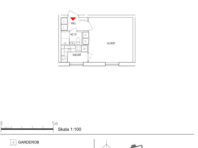 1 rum och kokvrå på Lövås Kommunalhuset 1, ledig lägenhet i Glava