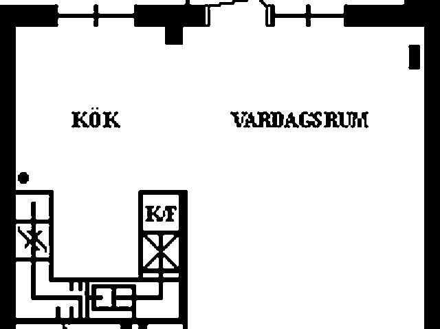 1 rums lägenhet i Umeå 43 m² 5 398 kr