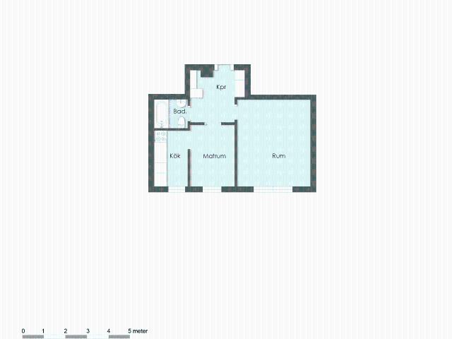 1 rums lägenhet i Finspång 46 m² 6 743 kr