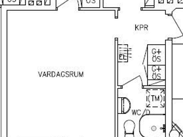 1 rums lägenhet i Johanneshov 40 m² 8 009 kr