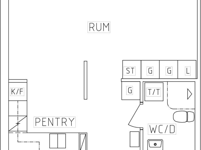 1 rums lägenhet i Ljungby 34 m² 5 734 kr