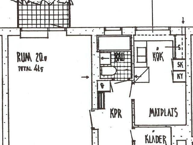 1 rums lägenhet i ÖREBRO 42 m² 5 935 kr