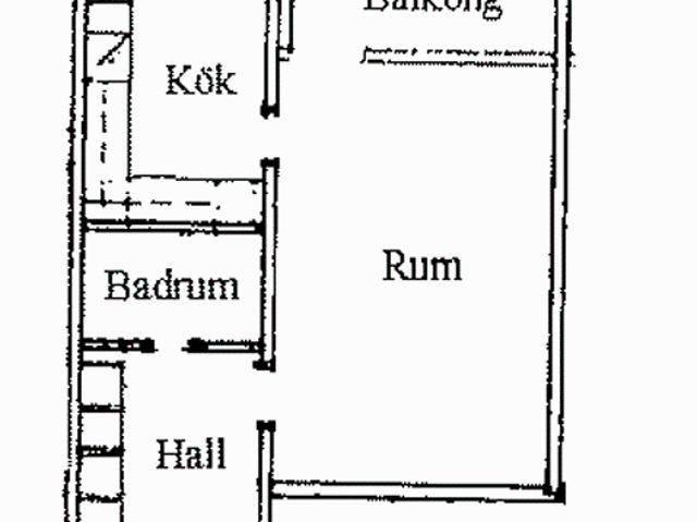 1 rums lägenhet i SALA 39 m² 4 335 kr