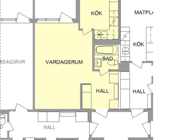 1 rums lägenhet i Södertälje 36 m² 5 058 kr