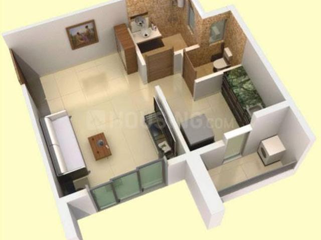 1 RK Apartment in Panvel for resale Navi Mumbai. The reference number is 14527739