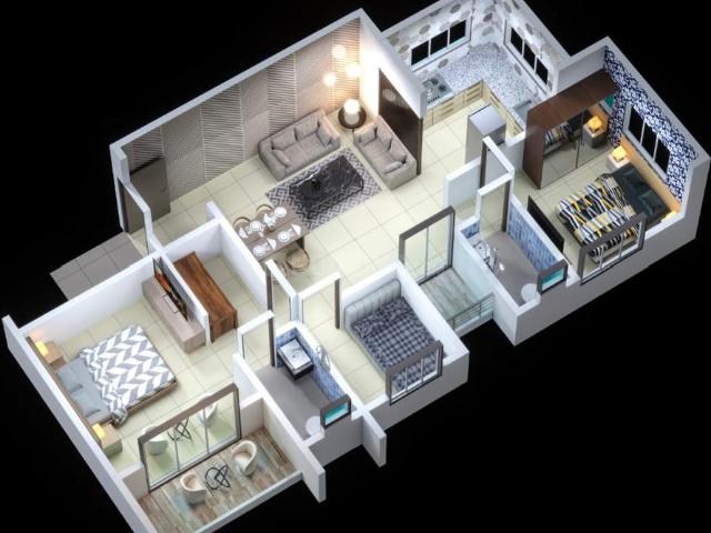 1 RK Apartment in Sawantwadi for resale Sindhudurg. The reference number is 18582856