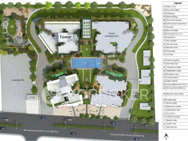 1 RK Flat In Mahindra Nestalgia For Sale In Pimpri