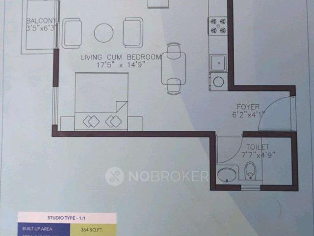 1 RK Flat In Mjr North Park For Sale In Bagalur