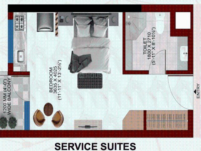 1 RK Studio in Ahmamau for resale Lucknow. The reference number is 16599400