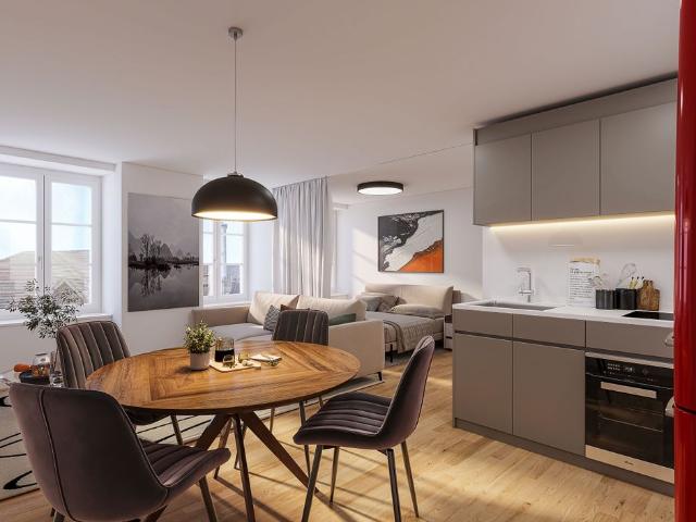 1½ room apartment in the historic old town