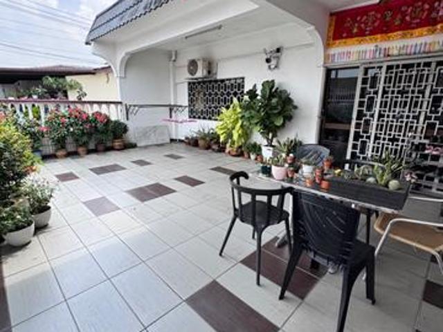 1 storey end lot terrace house for sell at sungai jati klang