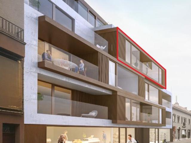 1 slaapkamerappartement van 55 m² + terras van 4 m² aan d.