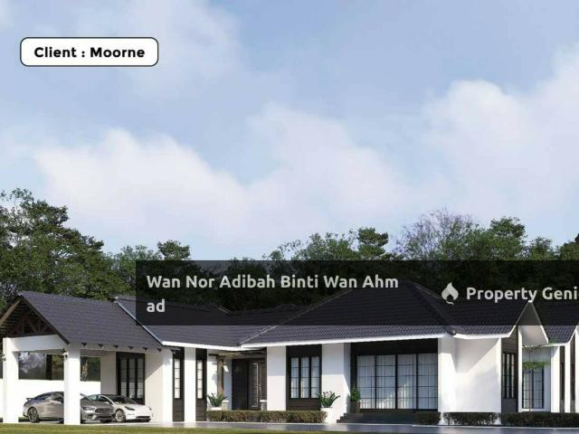1 TINGKAT BANGLO BINA RUMAH ATAS TANAH SENDIRI KOTA BHARU