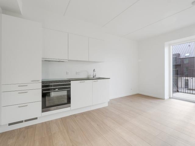 1 værelses bolig med privat terrasse