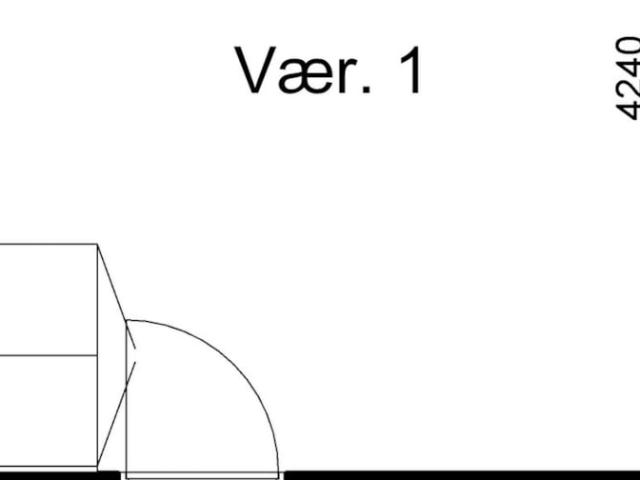 1 værelses ungdomsbolig Høllevang, 6520 Toftlund