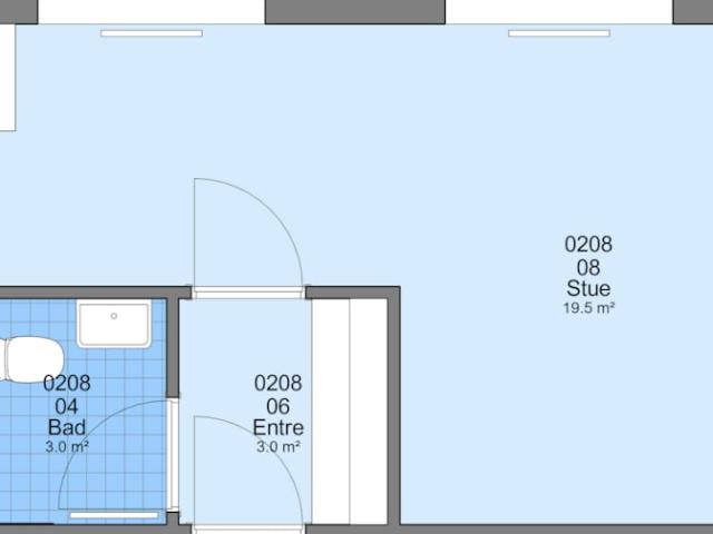 1 værelses ungdomsbolig Præsteskoven, 6200 Aabenraa
