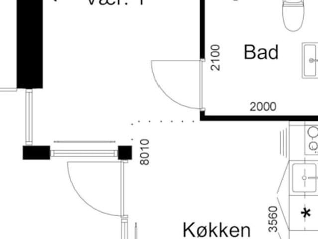 1 værelses ungdomsbolig Østergade, 8850 Bjerringbro
