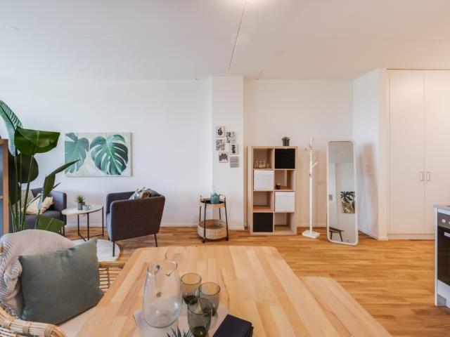 1 Zimmer, 40 m², 2. Stock