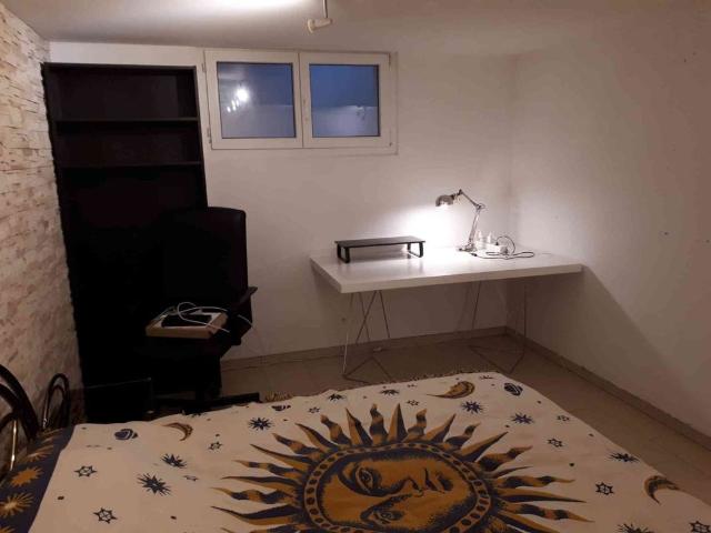 1 Zimmer, 45 m², Untergeschoss
