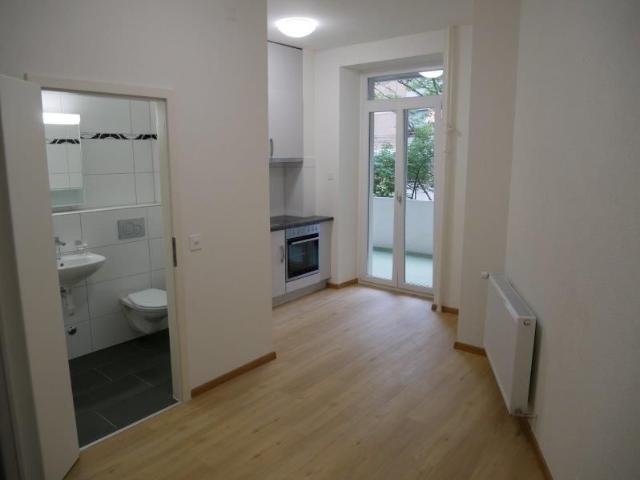 1 Zimmer, 17 m², 1. Stock
