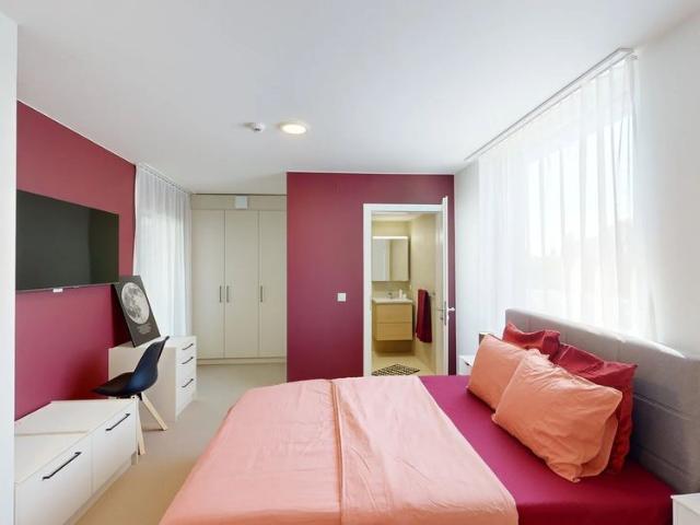 1 Zimmer, 17 m², 1. Stock
