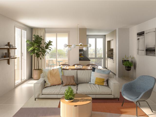 1 Zimmer, 23 m², 2. Stock
