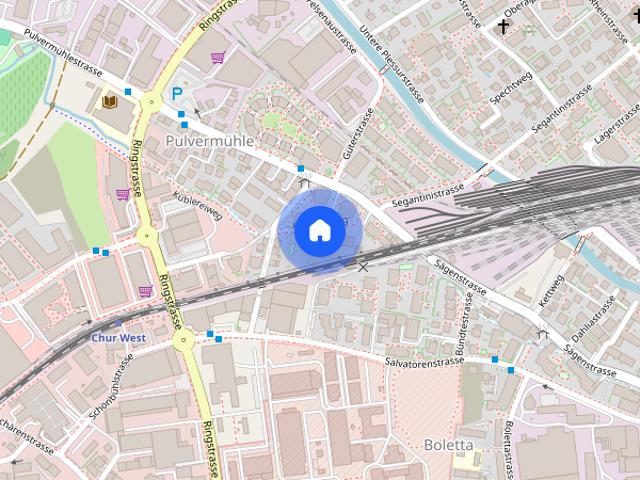 1 Zimmer, 20 m², 1. Stock