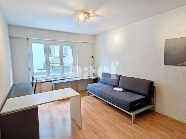1 Zimmer, 21 m², 1. Stock