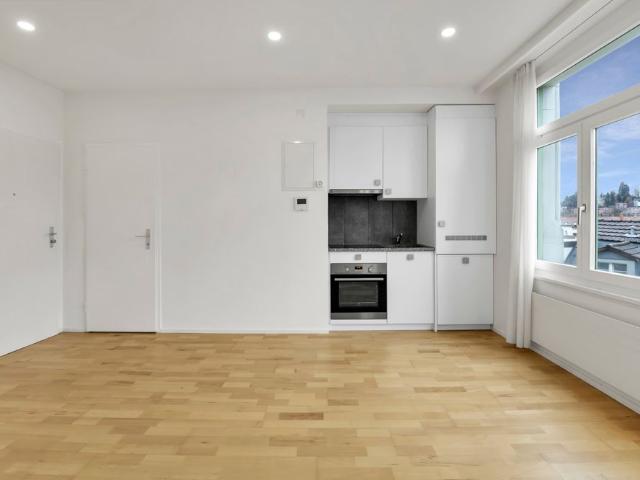 1 Zimmer, 22 m², 3. Stock