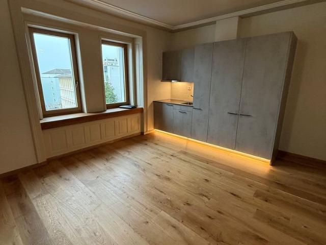 1 Zimmer, 25 m², 1. Stock
