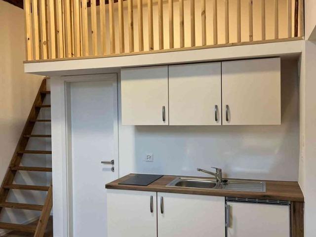 1 Zimmer, 26 m², 1. Stock