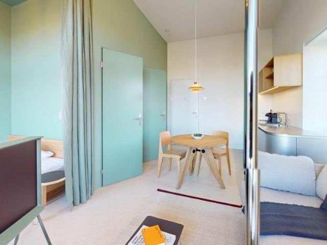 1 Zimmer, 26 m², 3. Stock