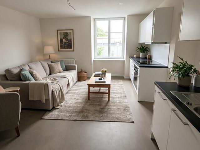 1 Zimmer, 28 m², 1. Stock