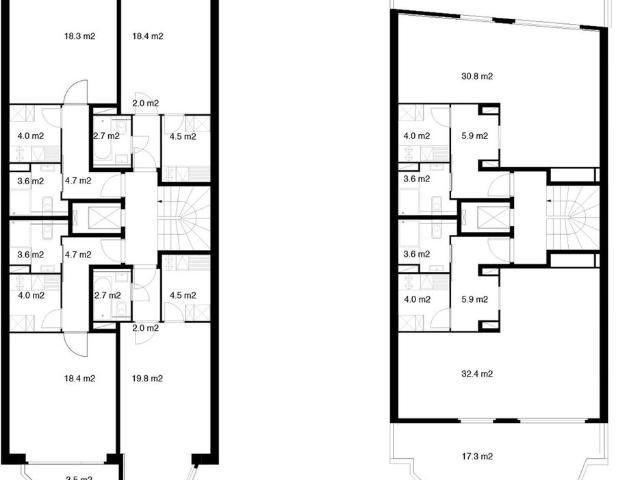 1 Zimmer, 28 m², 1. Stock