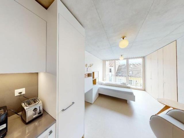 1 Zimmer, 28 m², 2. Stock