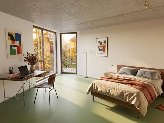 1 Zimmer, 30 m², 2. Stock