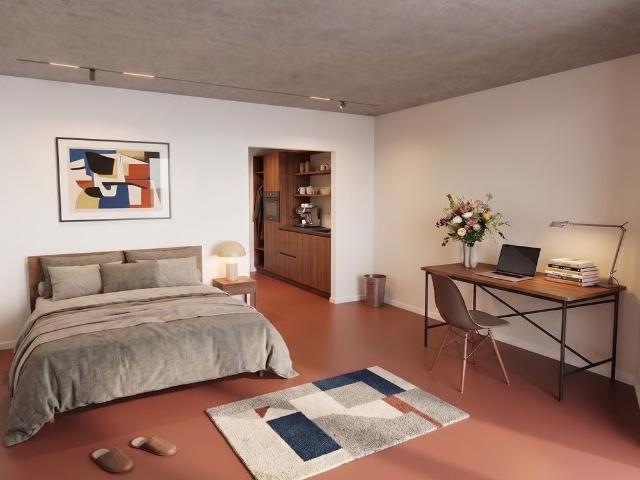 1 Zimmer, 30 m², 2. Stock