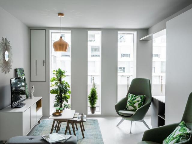 1 Zimmer, 30 m², 3. Stock