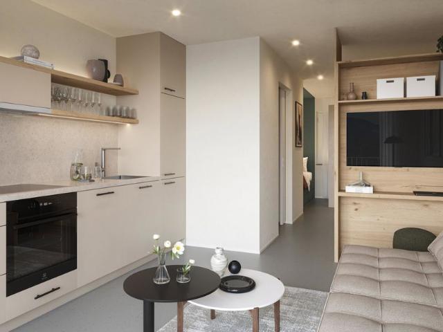 1 Zimmer, 30 m²