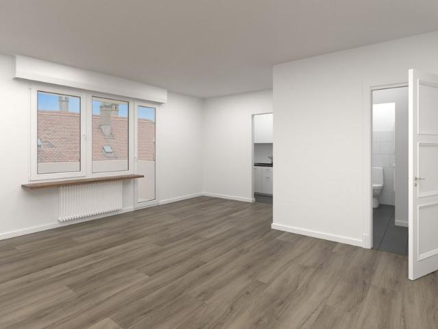 1 Zimmer, 32 m², 4. Stock