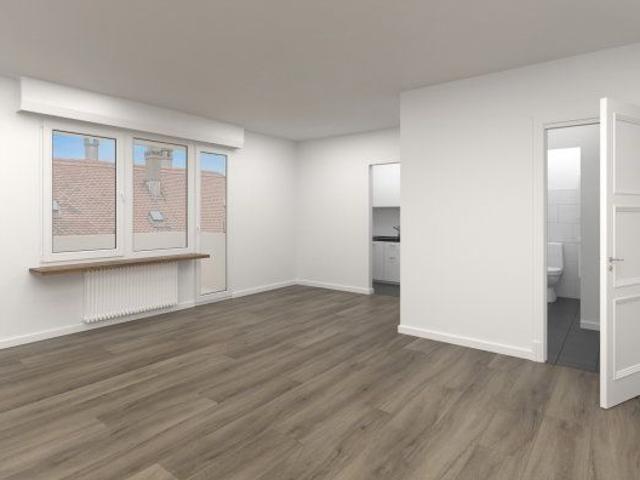 1 Zimmer, 32 m², 4. Stock