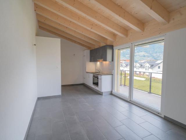 1 Zimmer, 37 m², 2. Stock